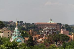 vista de roma, itália foto