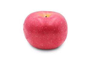fruta maçã fresca isolada no fundo branco, com traçado de recorte. foto