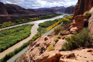 vista do portal moab do rio colorado foto