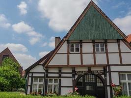 a cidade de steinfurt no muensterland alemão foto