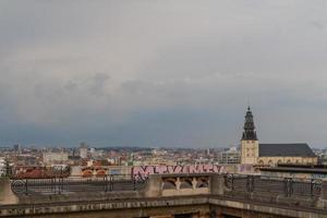 vista da cidade de bruxelas foto