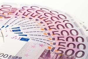 dinheiro, notas de 500 euros foto