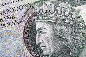 nota de banco 100 pln - zloty polonês