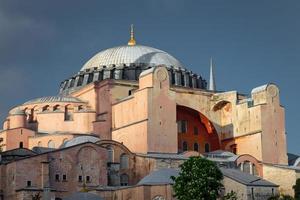 museu hagia sophia em sultanahmet, istambul, turquia foto