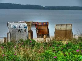 a cidade de eckernfoerde no mar báltico foto