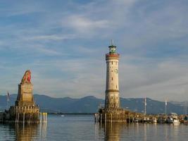 lindau no lago de constância na alemanha foto