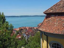 meersburg no lago de constância na alemanha foto