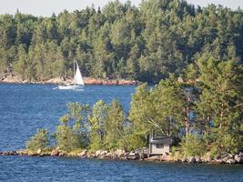 a ilha de Bornholm foto