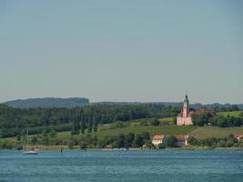 meersburg no lago de constância na alemanha foto