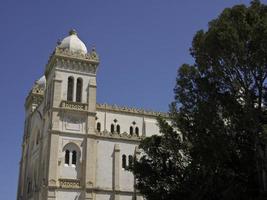 a cidade de tunis na tunísia foto