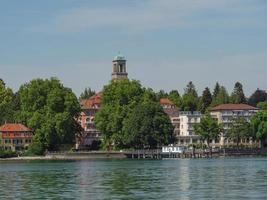 bregenz e lindau no lago de constância foto