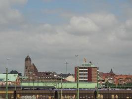 cidade de ystad no mar báltico na suécia foto