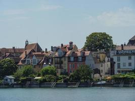 bregenz e lindau no lago de constância foto