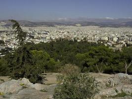 a cidade de atenas na grécia foto