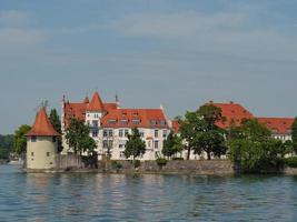 bregenz e lindau no lago de constância foto