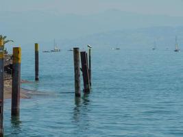 meersburg no lago de constância na alemanha foto