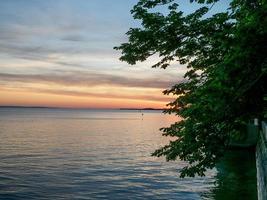 lindau no lago de constância na alemanha foto