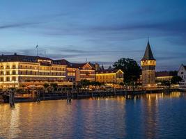 lindau no lago de constância na alemanha foto