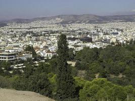 a cidade de atenas na grécia foto