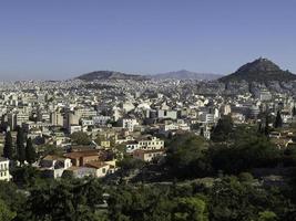 a cidade de atenas na grécia foto