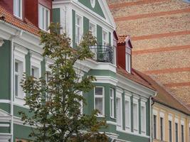 cidade de ystad no mar báltico na suécia foto