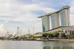singapore singapore 2018 marina bay sands singapore resort cityscape com flyer artscience museum. foto