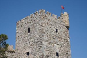 torre no castelo de bodrum, mugla, turquia foto