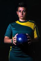 jogador de futebol girlr foto