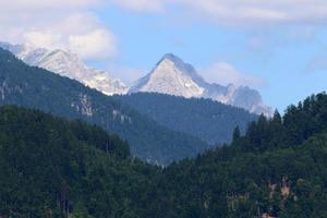 belas margens do lago bled na eslovênia foto