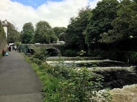 uma vista de tavistock em devon foto