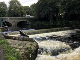 uma vista de tavistock em devon foto