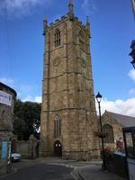 uma vista de st ives em cornwall foto