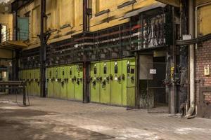 salão de distribuição de eletricidade na indústria metalúrgica foto