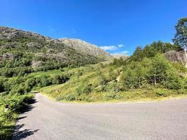 uma vista da zona rural da Escócia perto de ben nevis foto