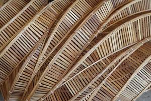 textura padrão de bambu foto