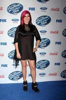 los angeles, 20 de fevereiro - jessica meuse na festa dos finalistas do american idol 13 no fig and olive em 20 de fevereiro de 2014 em west hollywood, ca foto