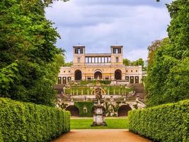 hdr orangerie em potsdam foto