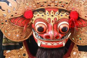 máscara de barong, assinatura da cultura balinesa