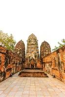 parque histórico de sukhothai a cidade velha da Tailândia