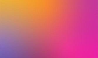 Resumo desfocar fundo gradiente com tendências de cores pastel rosa, roxo, roxo, vermelho, laranja, amarelo e azul para conceito de aprovação, papel de parede, web, apresentação e impressões. ilustração. foto