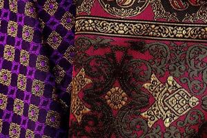 têxtil asiático antigo