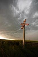 tempestade severa do verão de Alberta do sul