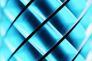 padrão geométrico azul de ilustração 3D. conjunto de quadrados em fundo monocromático, padrão. fundo de geometria, padrão foto