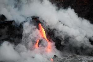 fluxo de lava foto