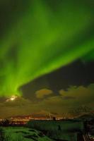 aurora boreal na noruega foto