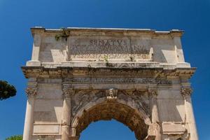 ruínas romanas em roma, fórum foto