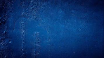 fundo de textura de parede de concreto de cimento abstrato sujo azul escuro foto