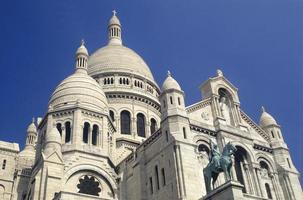 francia parigi la chiesa del sacre coeur foto