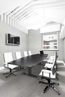 sala de reuniões interior vazio escritório moderno