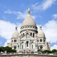 Sacre Coeur em Paris foto